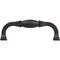 Jeffrey Alexander 96 mm Center-to-Center Matte Black Audrey Cabinet Pull 278-96MB - alternate 6